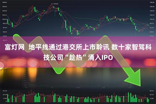 富灯网  地平线通过港交所上市聆讯 数十家智驾科技公司“趁热”涌入IPO