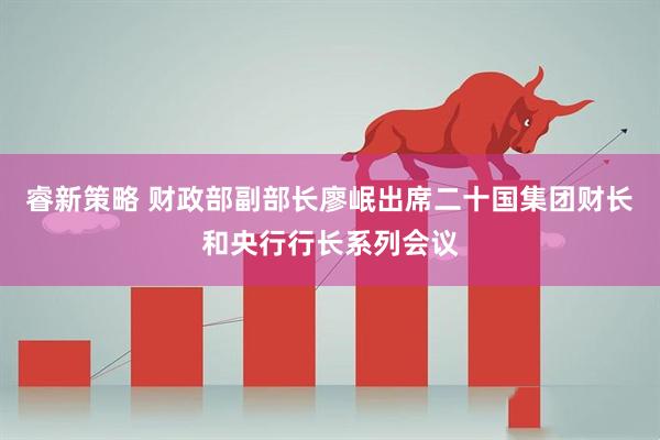 睿新策略 财政部副部长廖岷出席二十国集团财长和央行行长系列会议
